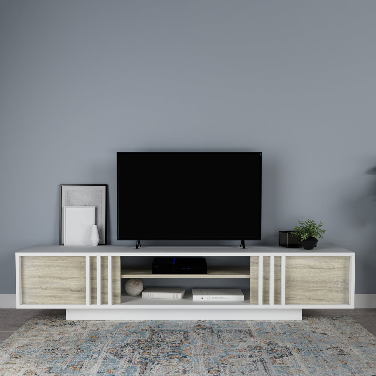 Tv Table Riyadh TV table 30×180 cm - LOG240 – Chic Homz