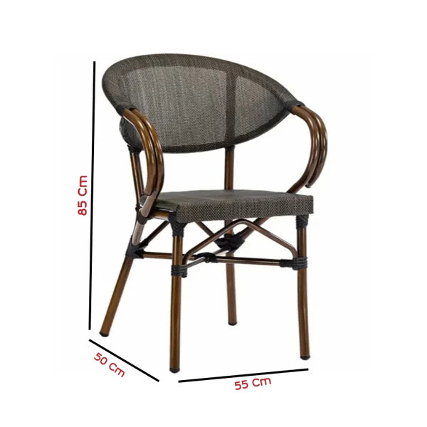 Outdoor chair 55x50cm - ORN37