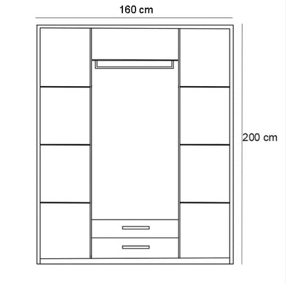 Cupboard 160×200 cm - CO1