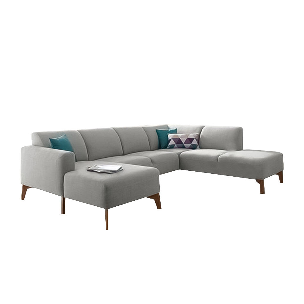 Beech wood corner sofa 280x180cm - COZ1