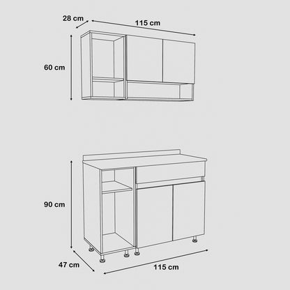 Kitchen - 2 pieces - ZAF196