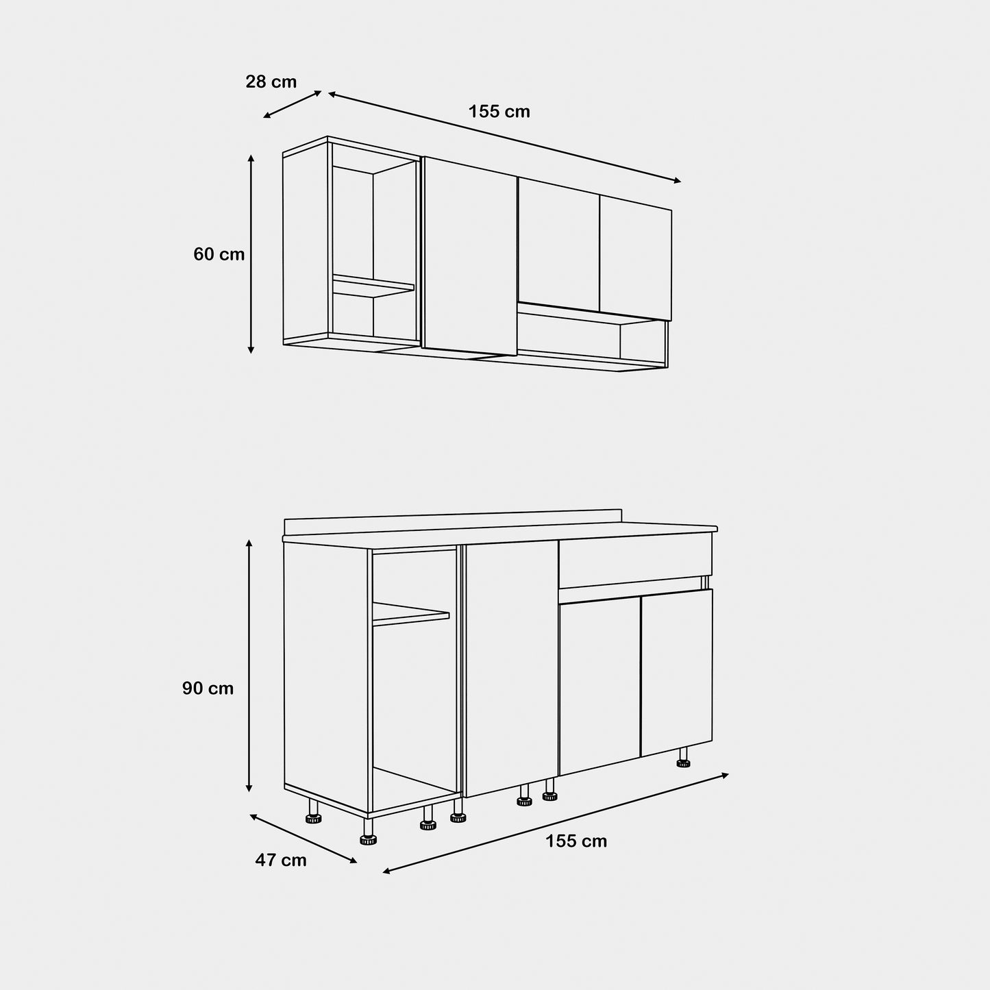 Kitchen - 2 pieces - ZAF204