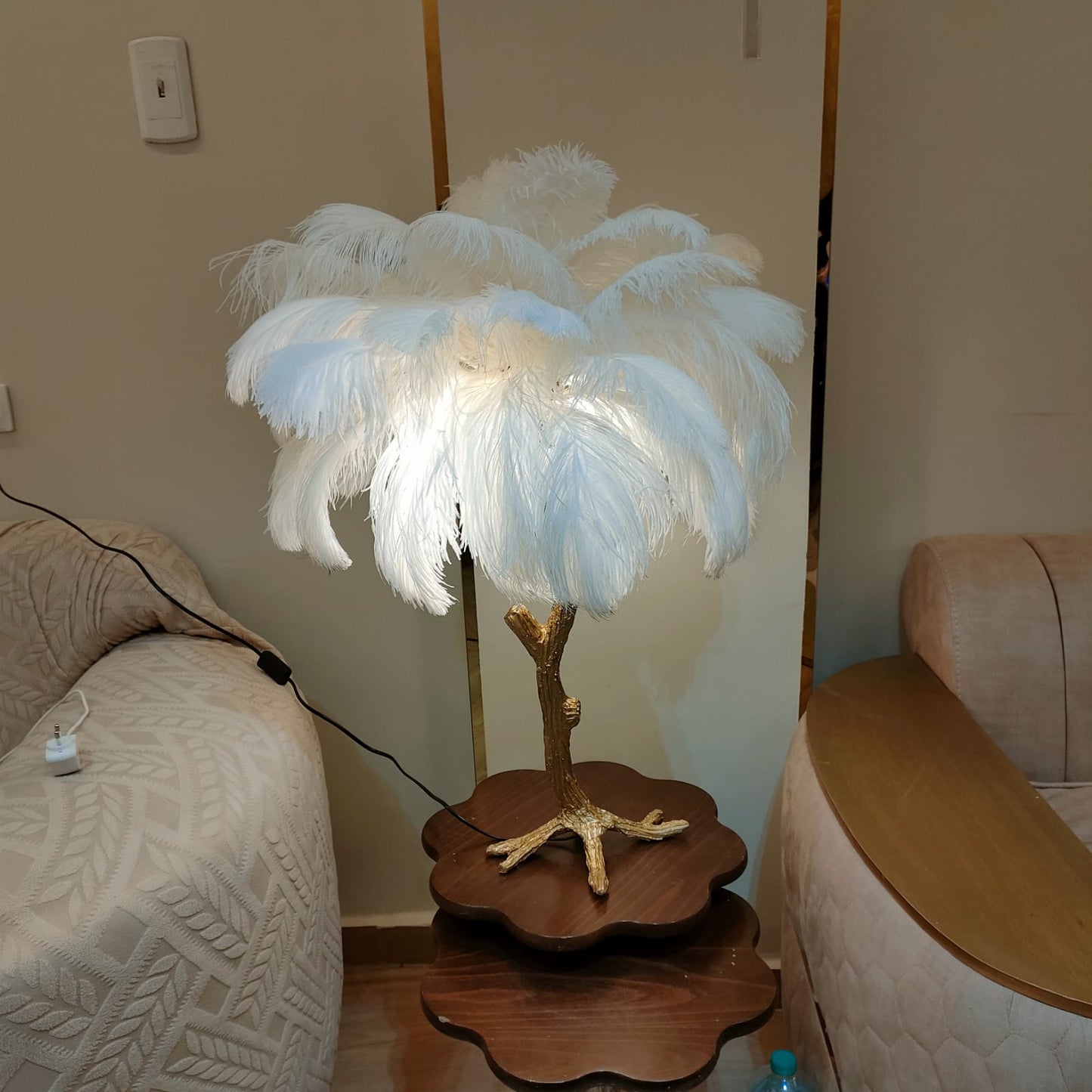 اباجورة ترابيزة