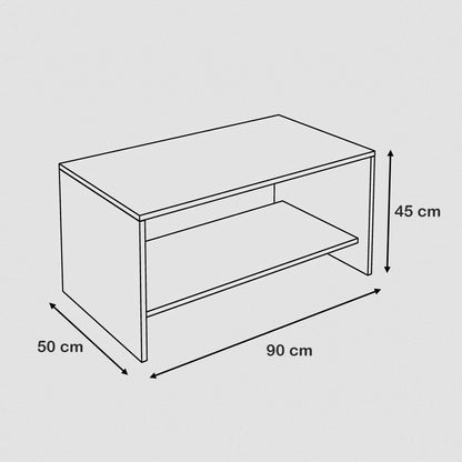 Coffee table 50 x 90 cm - ZAF70