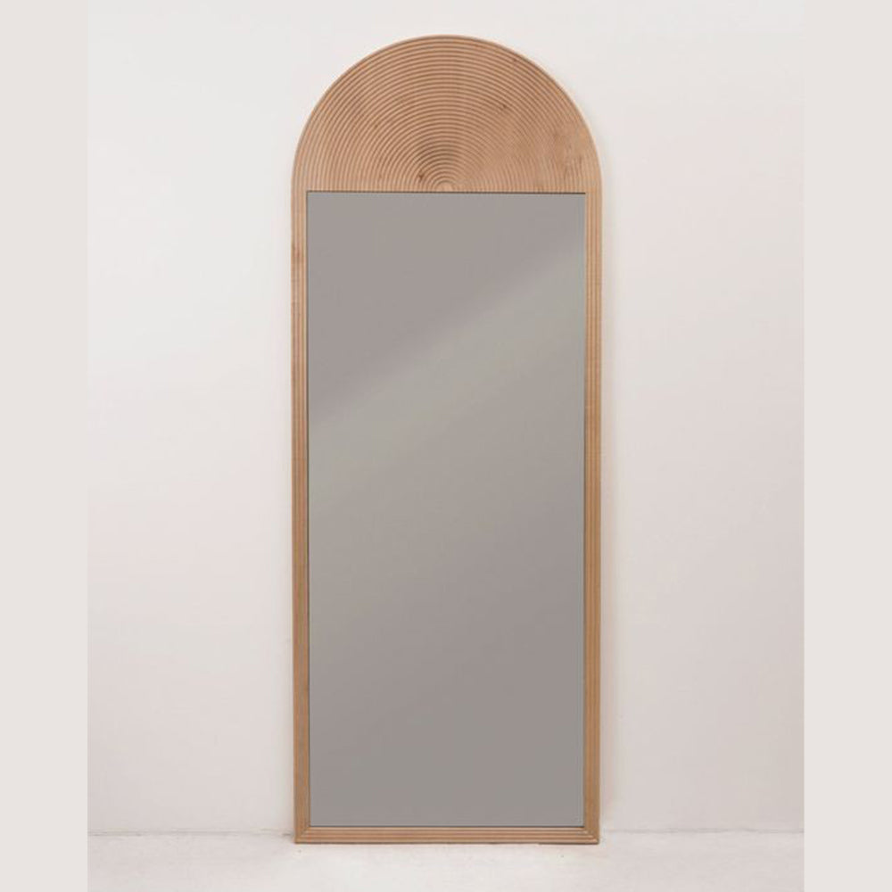 Natural wood stand mirror 60x175cm - DOR228