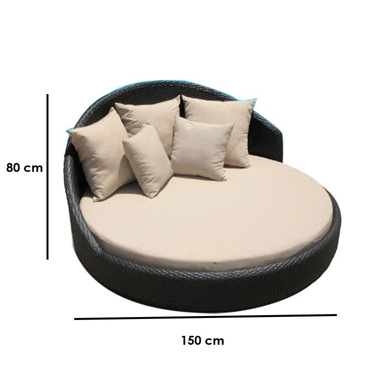 Outdoor bed 150 x 70 cm - FOD19