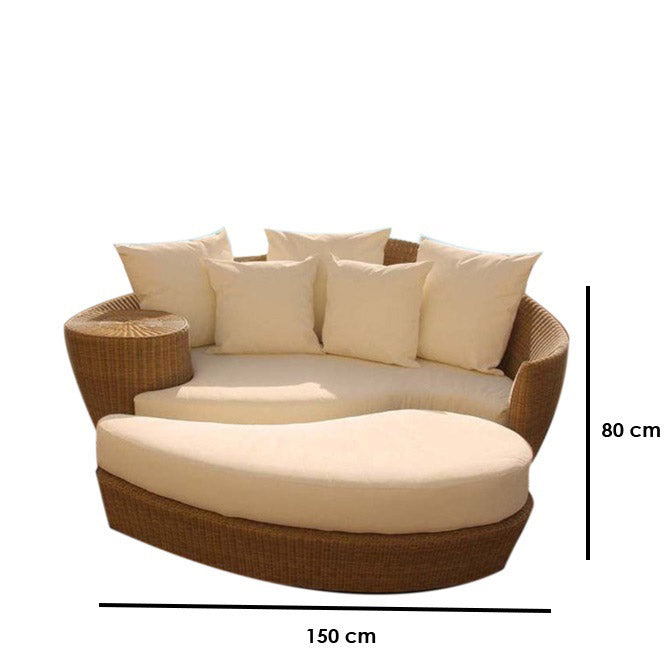 Outdoor bed 150 x 70 cm - FOD20