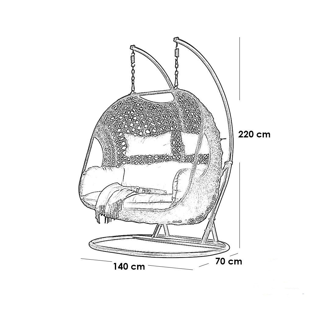 Swing Chair - Two-person swing chair - FOD09