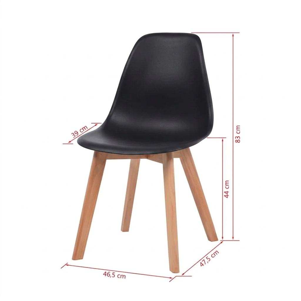 Beech wood Desk Chair 47×46cm - STOK38