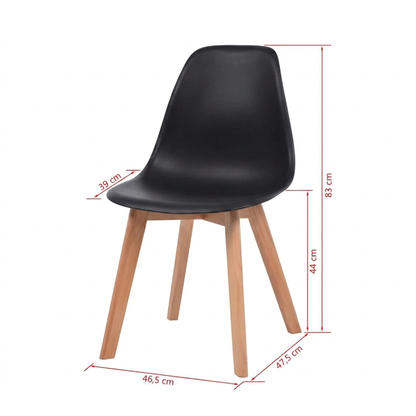 Beech wood Desk Chair 47×46cm - STOK38