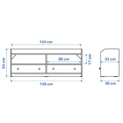 TV table 138 x 36 cm - WDY59