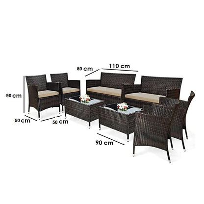 Outdoor set - 8 pieces - FOD34