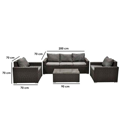 Outdoor set - 4 pieces - FOD32