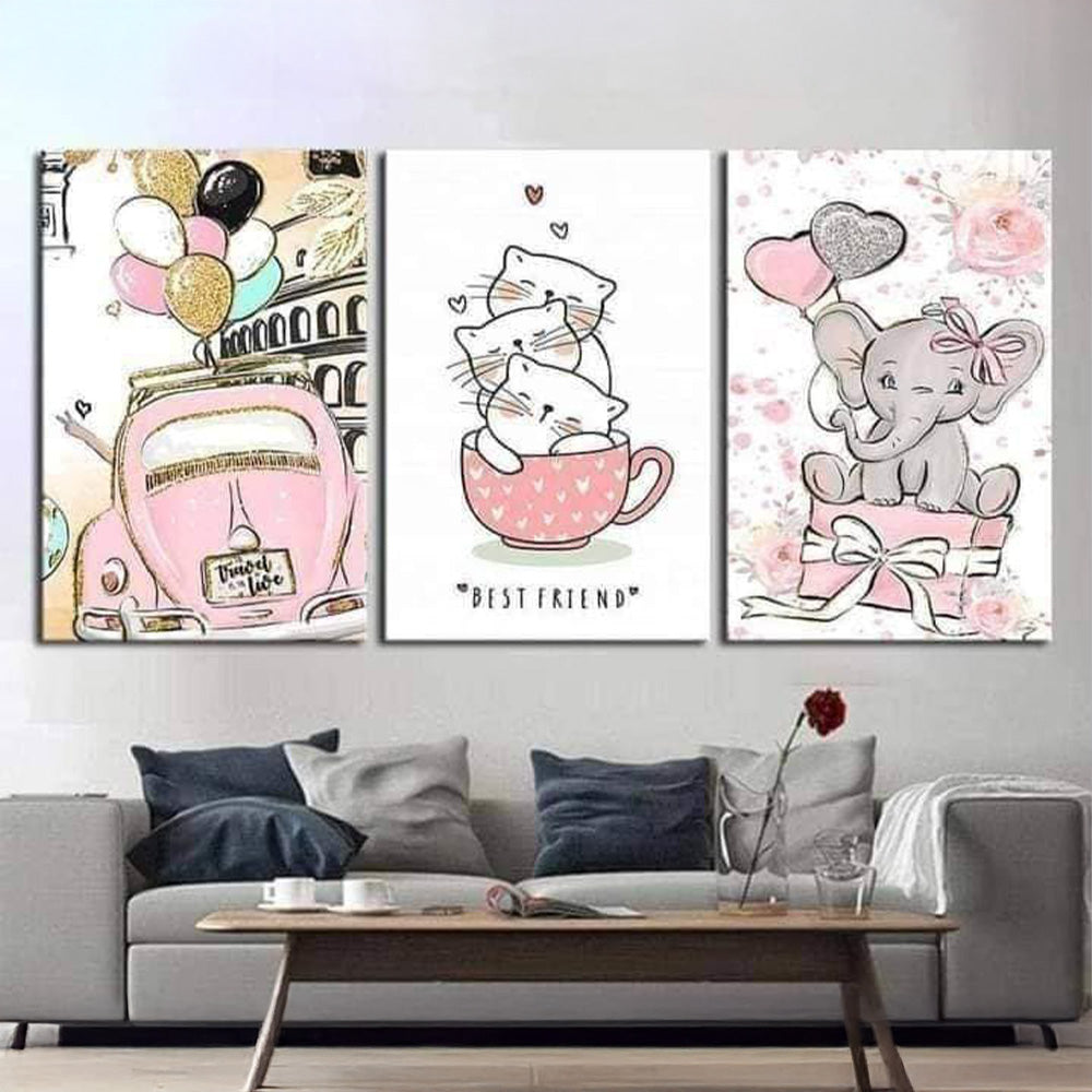 طقم تابلوهات- 3قطع- RENG13