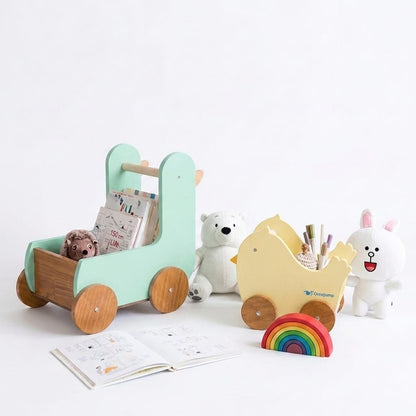 TIU58 - Kids' Storage Cart - 2 Pieces