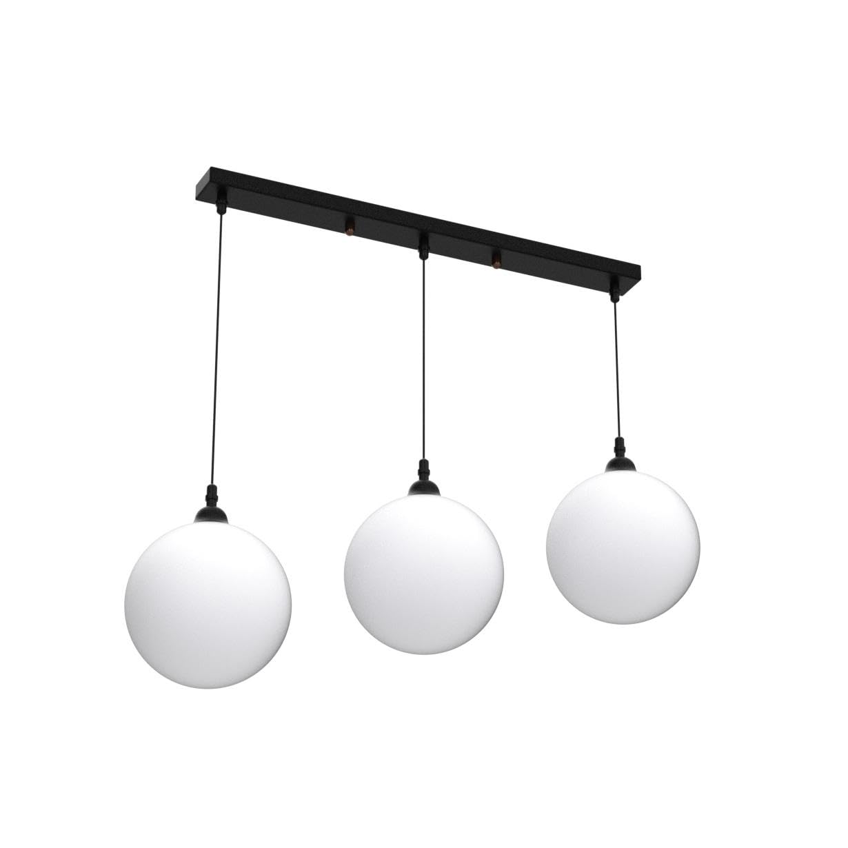 Triple ceiling light - 50x50cm - LSQ348