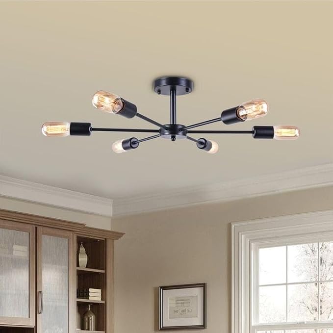 مصباح سقف سداسي