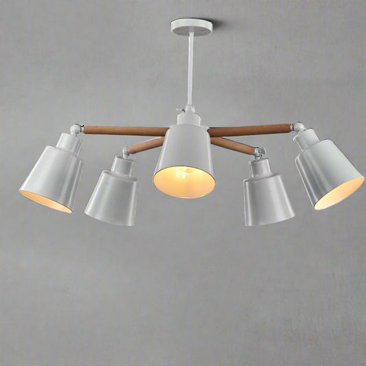 مصباح سقف خماسي