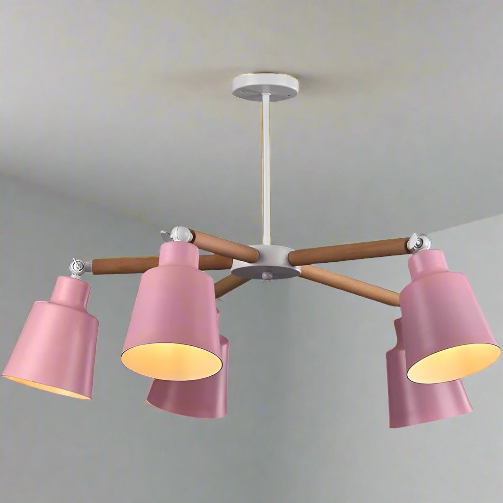 مصباح سقف خماسي