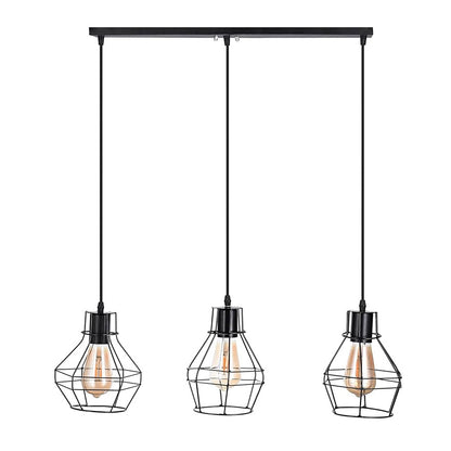 Triple ceiling light - 50x50cm - LSQ359