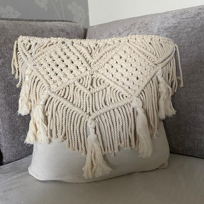 Macrame Cushion 45x45cm - DIVA10