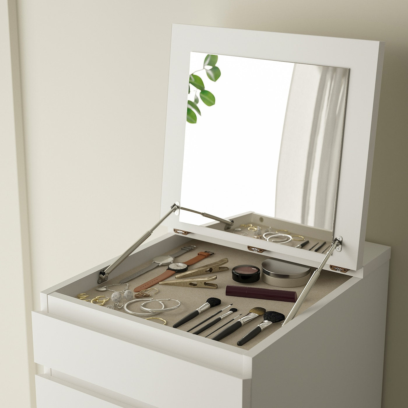Drawer unit with mirror 45 x 40 cm - WDY24
