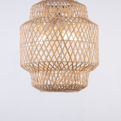 Natural bamboo chandelier 35 x 40 cm - TBS552