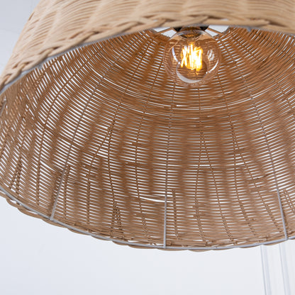 Natural bamboo chandelier 35 x 50 cm - TBS572