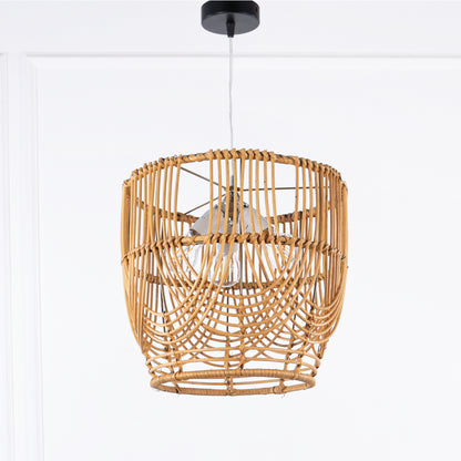 Natural bamboo chandelier 40 x 50 cm - TBS573