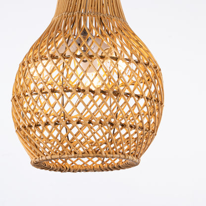 Natural bamboo chandelier 40 x 50 cm - TBS576