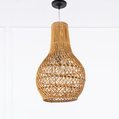 Natural bamboo chandelier 40 x 50 cm - TBS576