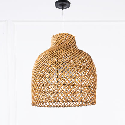 Natural bamboo chandelier 50 x 50 cm - TBS579