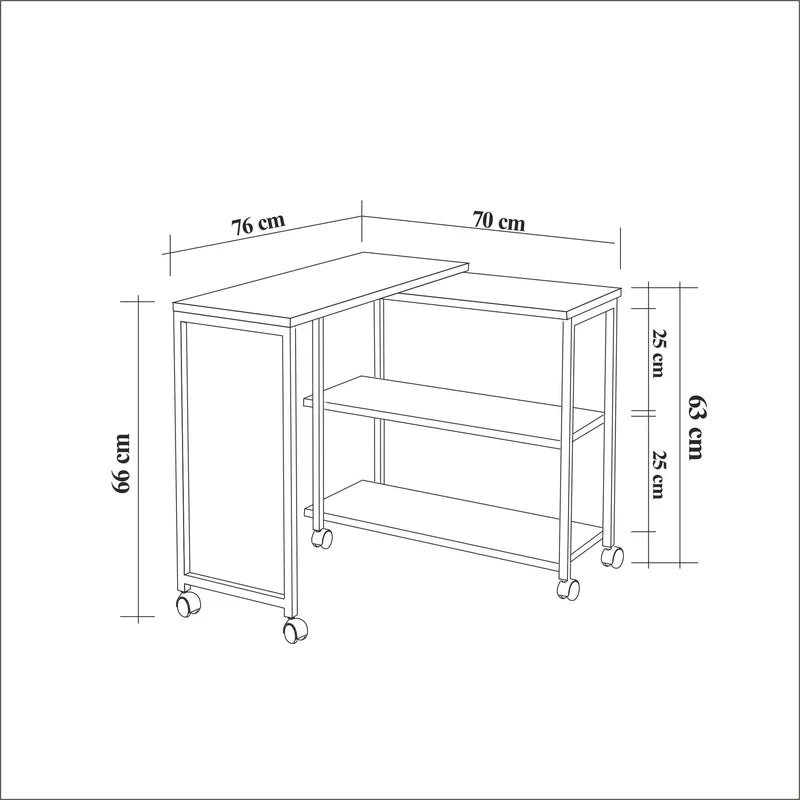 Side table 30 x 75 cm - VIN715