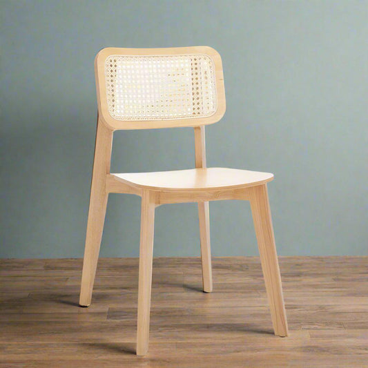 كرسي سفرة خشب زان 90×45سم - OUR142