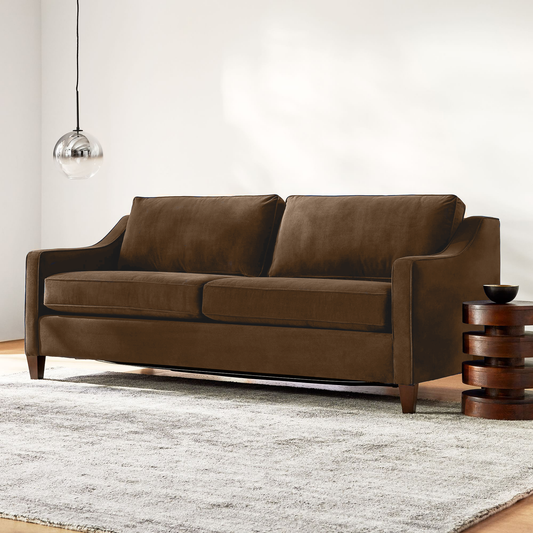 Natural beech wood sofa, 80 x 170 cm - DECO92-F
