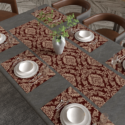 Runner and coaster set - 7 pieces - ROM27