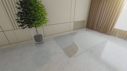 Foldable dining table 120 x 80 cm - STAR139