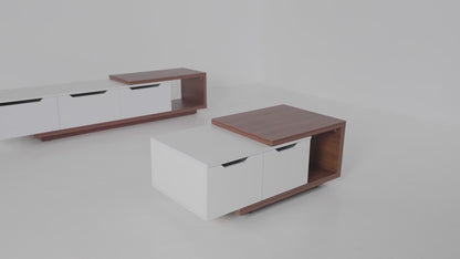 TV table with coffee table-NM02