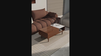 Mechanism coffee table 100 x 50 cm - NAG88