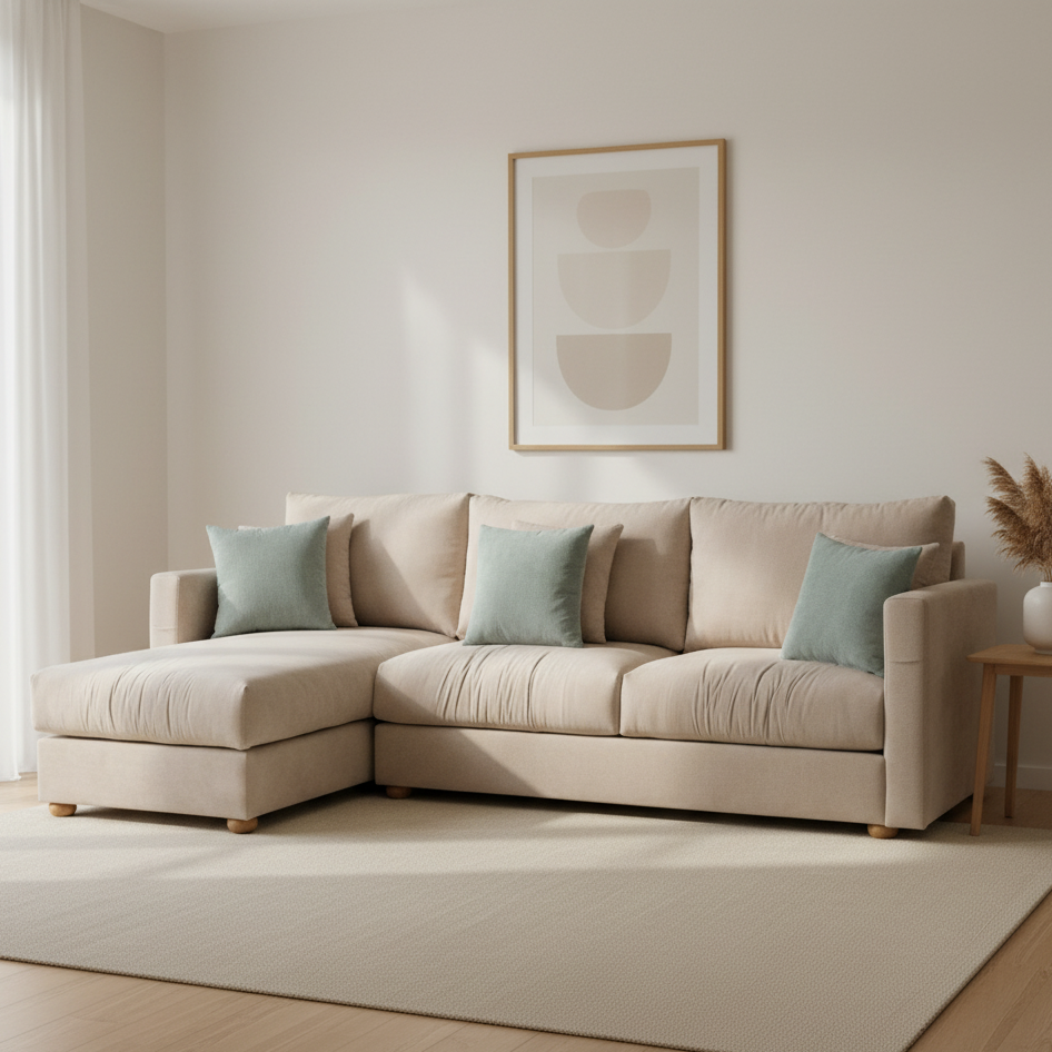 Corner Sofa - Multicolour 250x150 cm - FUD366