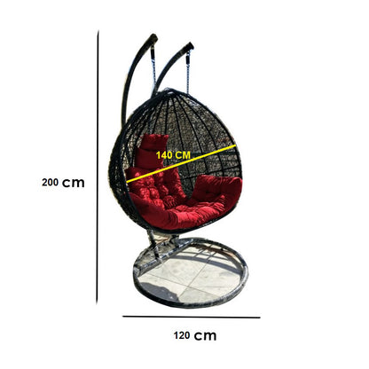 Swing chair 140 x 70 cm - FOD12