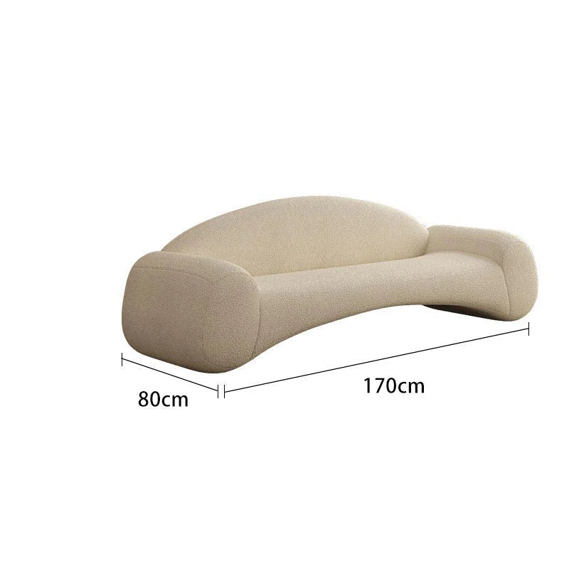 Beech wood sofa 170x80cm - HMS22