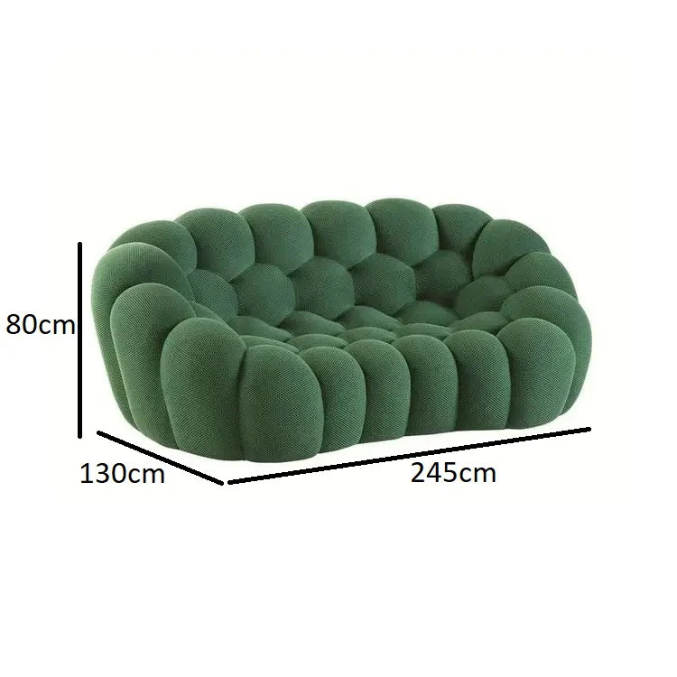 Beech wood sofa 245 x 130 cm - HMS23