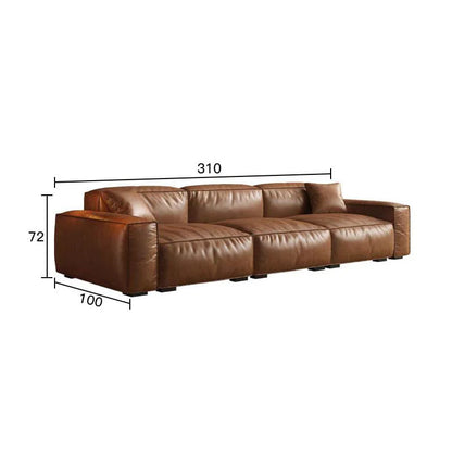 Beech wood sofa 310 x 100 cm - HMS29