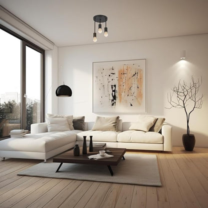 Triple Ceiling Lamp 60x30cm - SHLT405