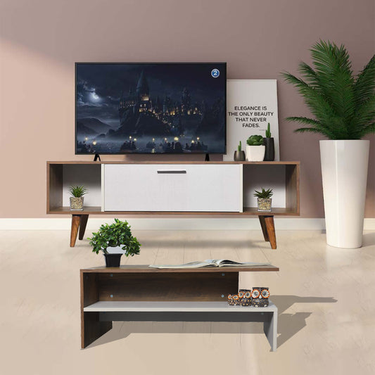 TV table with coffee table - WM77