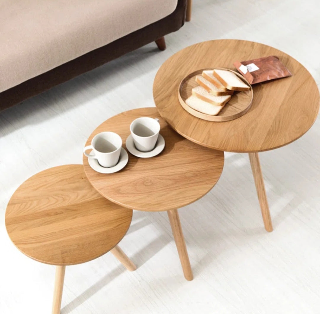 Side tables set - 3 pieces - SHAM200 – Chic Homz