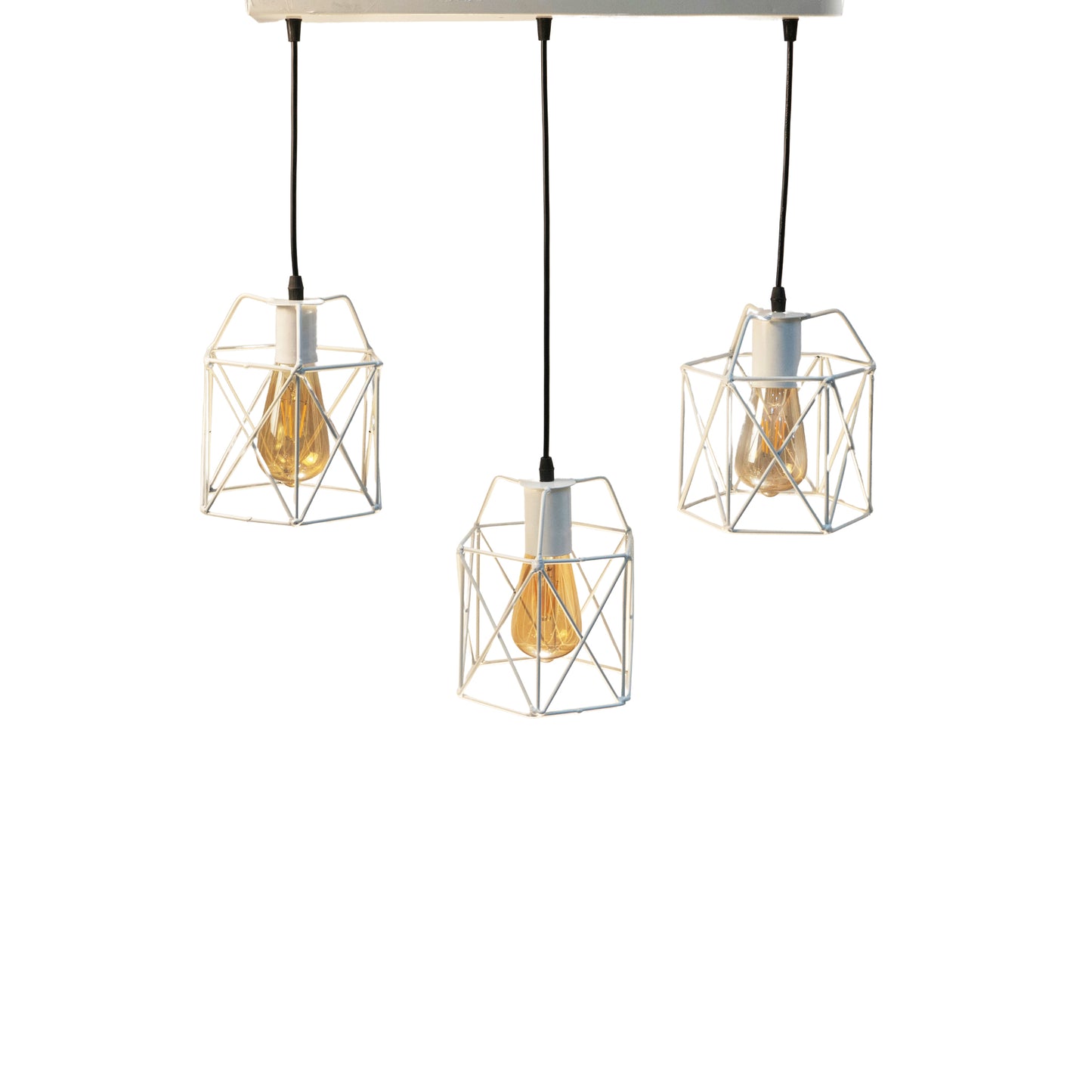 Triple Ceiling Lamp - White - SHL116