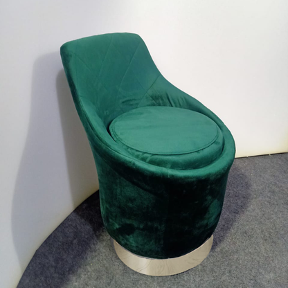 Round chair - green - AC392