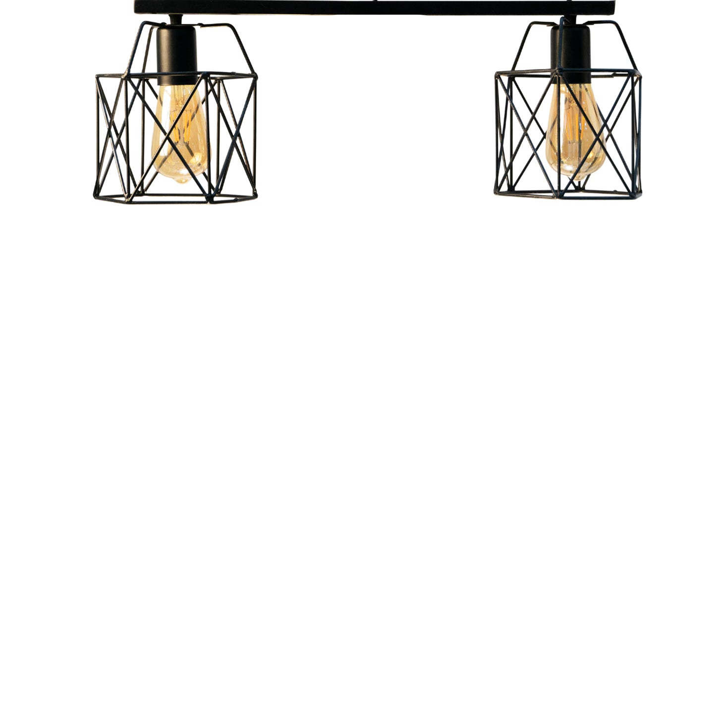 Double Ceiling Lamp - Black - SHL125